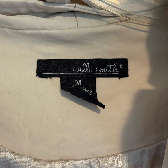 Women's Cream Ruffled Jacket - Picture 2 of 2